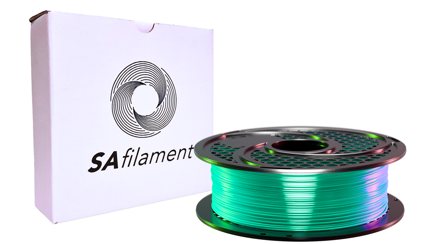 SA Filament SILK PLA+ Chrome Green 1KG
