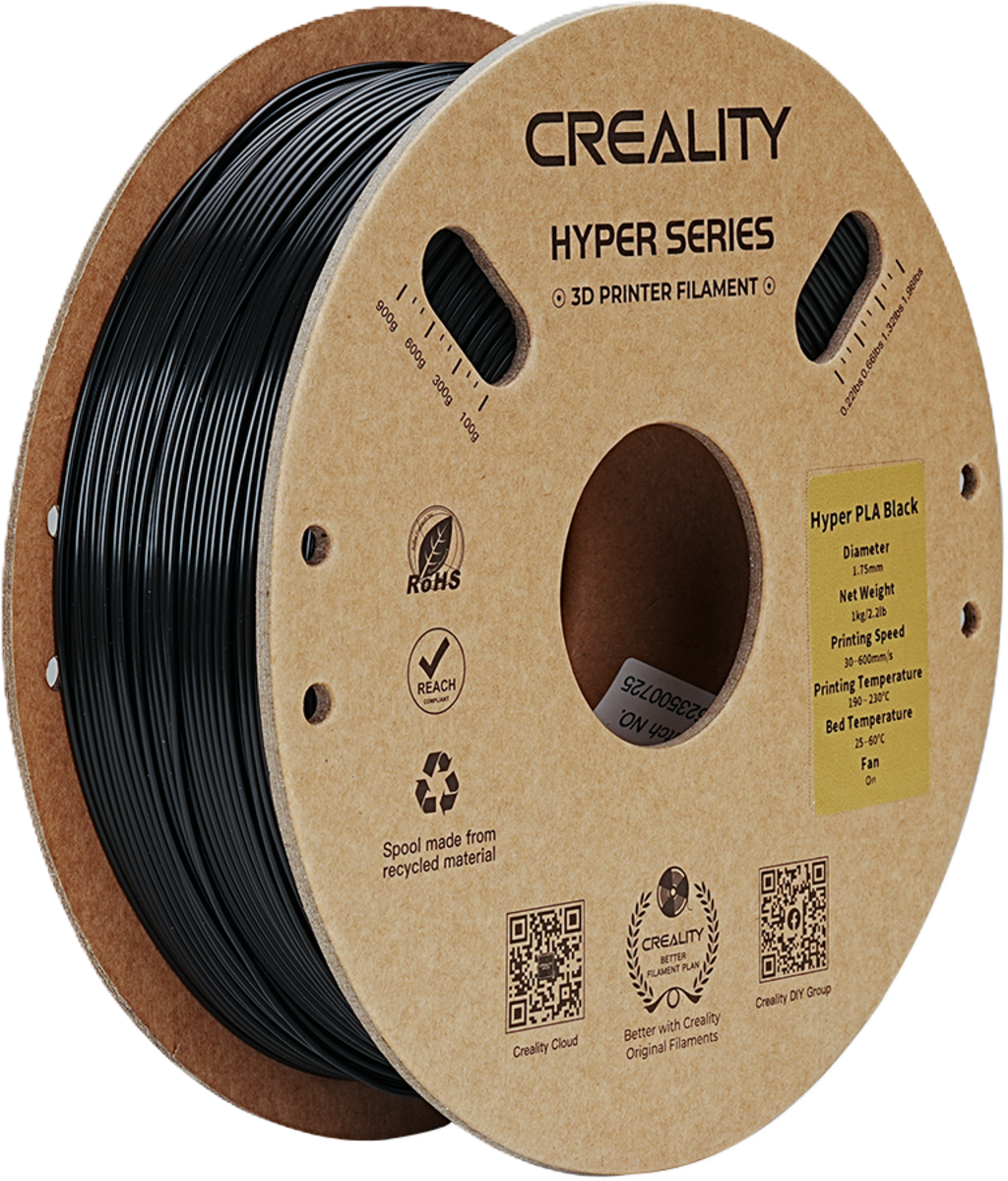 Creality Hyper PLA - Black 1KG