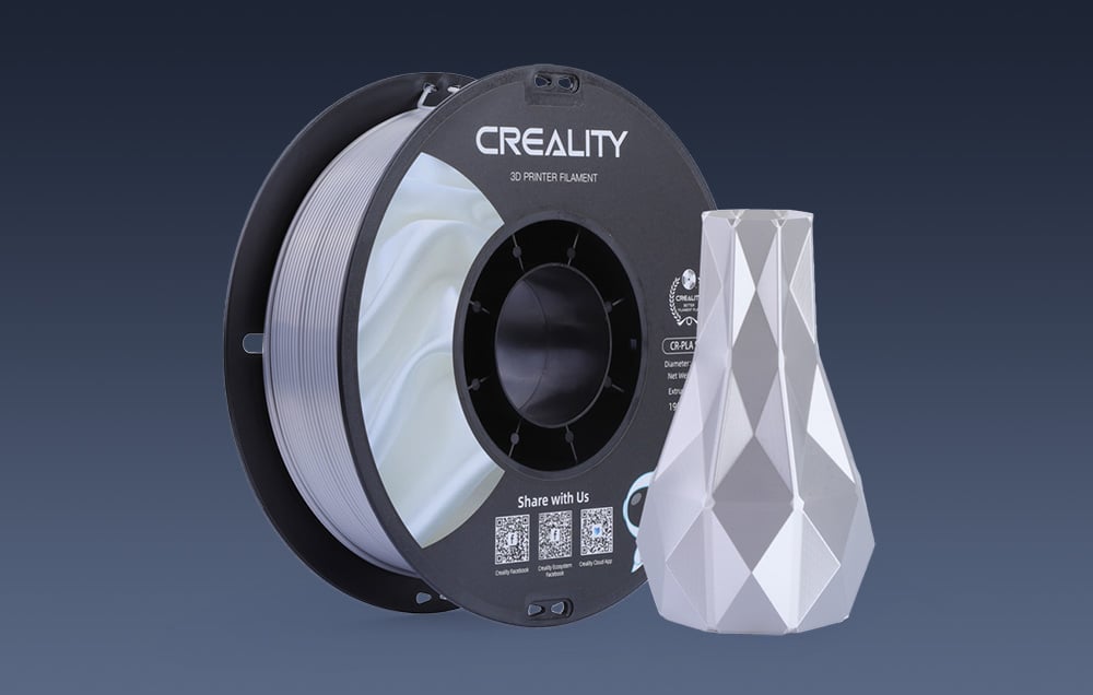 Creality CR-PLA Filament - Silver 1KG