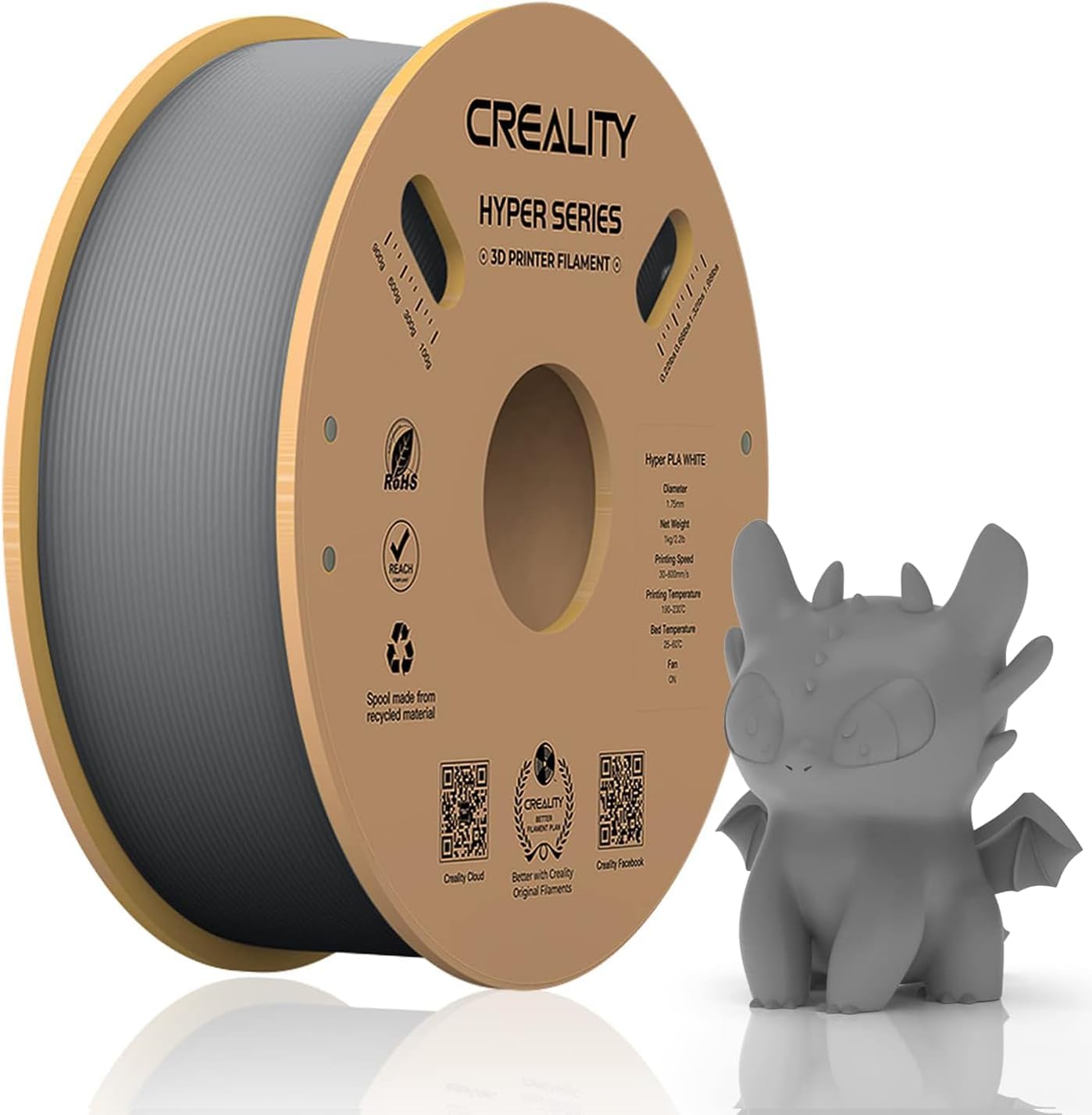 Creality Hyper PLA - Grey 1KG