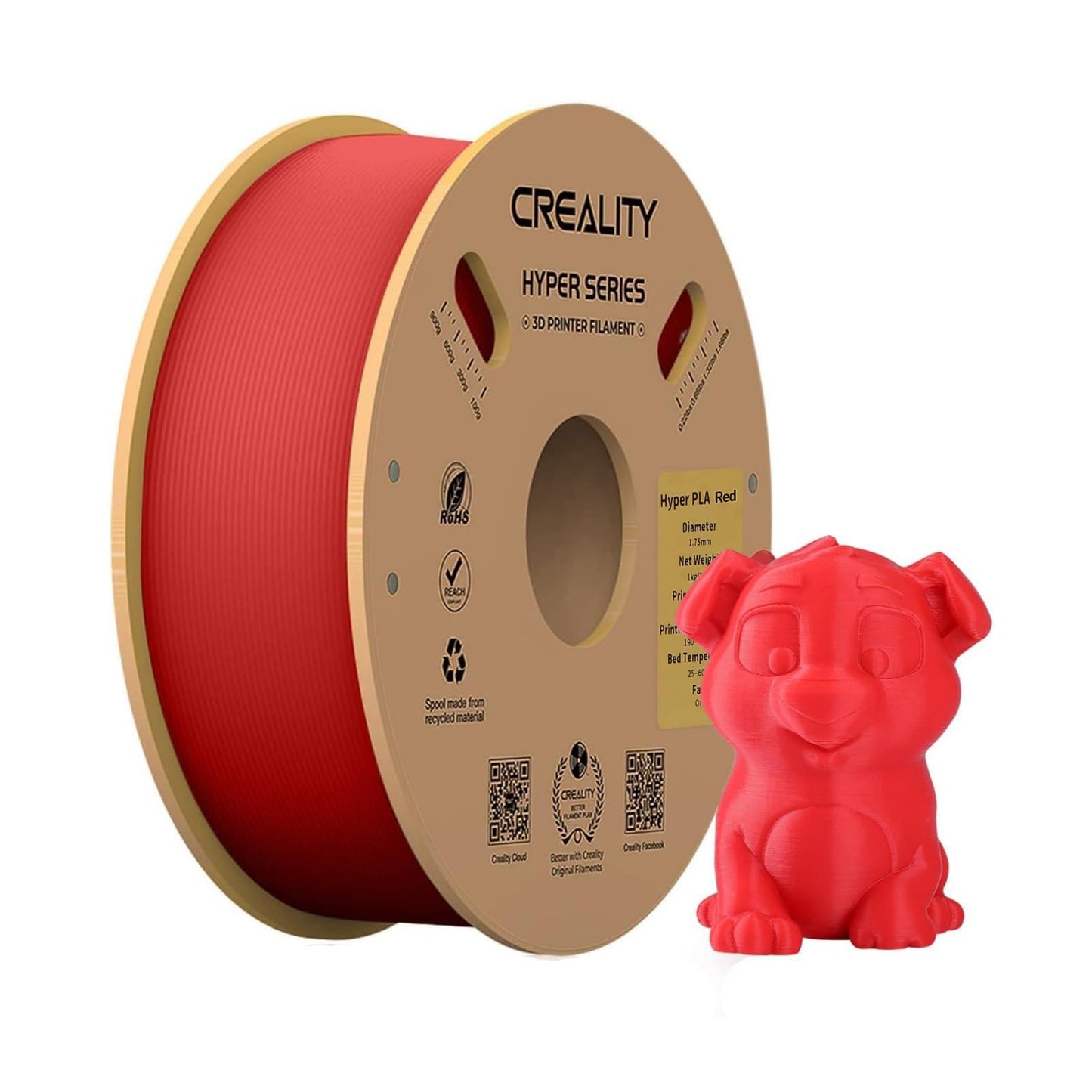 Creality Hyper PLA - Red 1KG