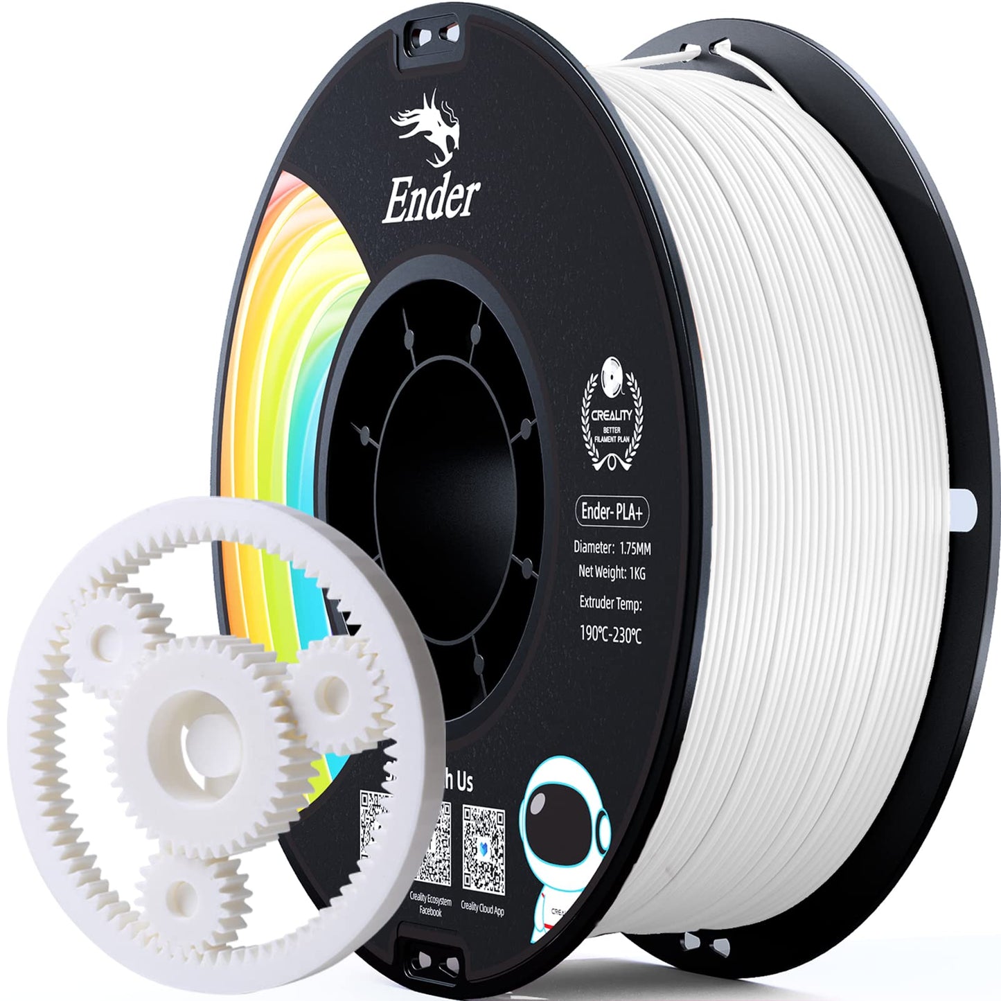 Creality Ender PLA + Filament-White 1KG