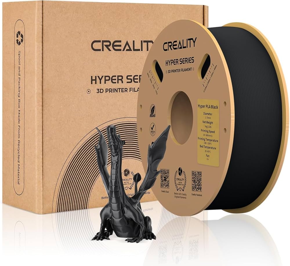 Creality Hyper PLA - Black 1KG