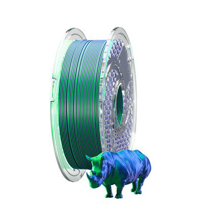 SA Filament SILK PLA+ Dual Color Filament Sapphire Forest 750g