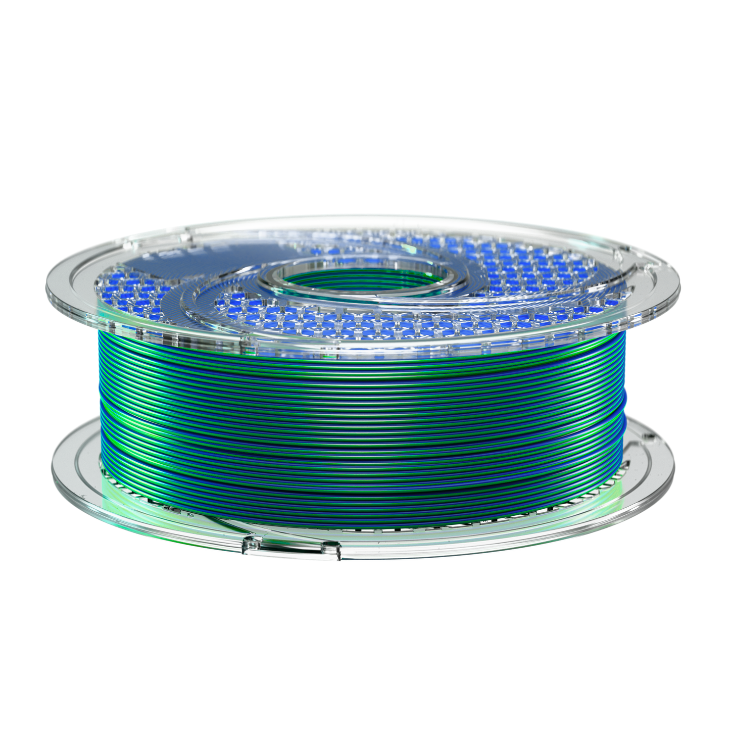 SA Filament SILK PLA+ Dual Color Filament Sapphire Forest 750g