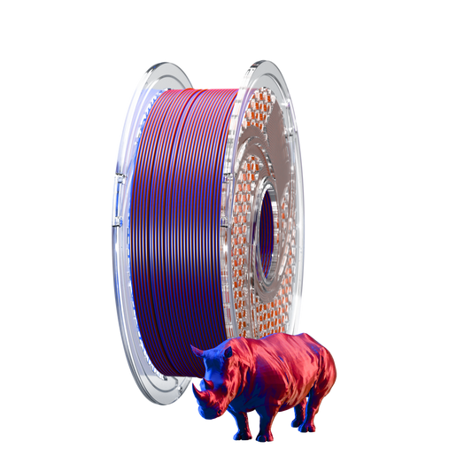 SA Filament SILK PLA+ Dual Color Blue Blood (Royal Blue & Merlot) 750g