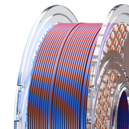 SA Filament SILK PLA+ Dual Color Blue Blood (Royal Blue & Merlot) 750g