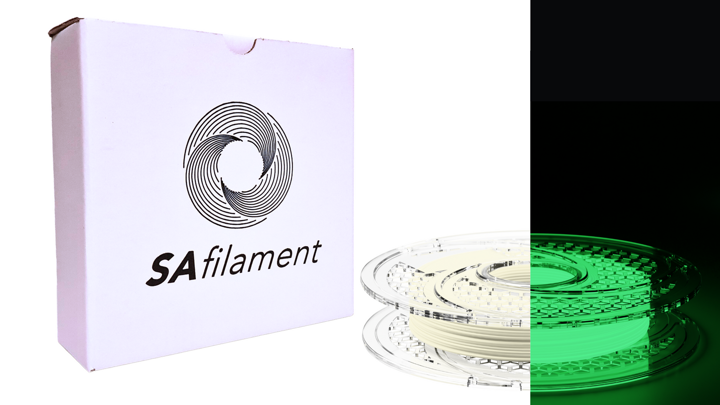 SA Filament PLA Glow In the Dark - Green 500g