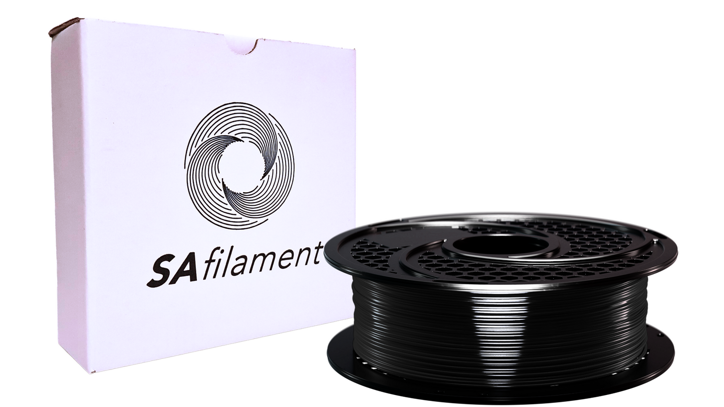 SA Filament SILK PLA+ Gloss Black 1KG