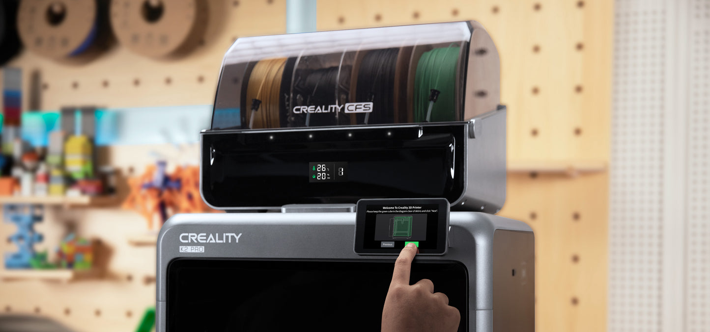 Creality K2 Pro Combo 3D Printer | 16-Color CFS Included